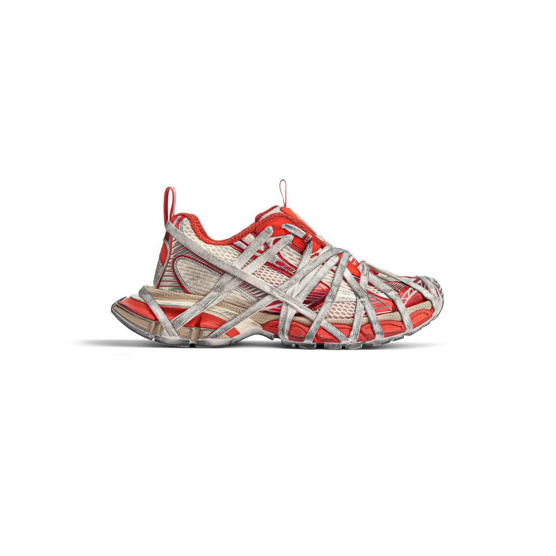 Women’s 3xl Extreme Lace Sneaker  in Orange/beige - Image 1